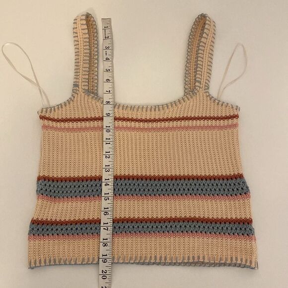 Rails Sienna Rainbow Multi Knit Top Size XS - Picture 6 of 8